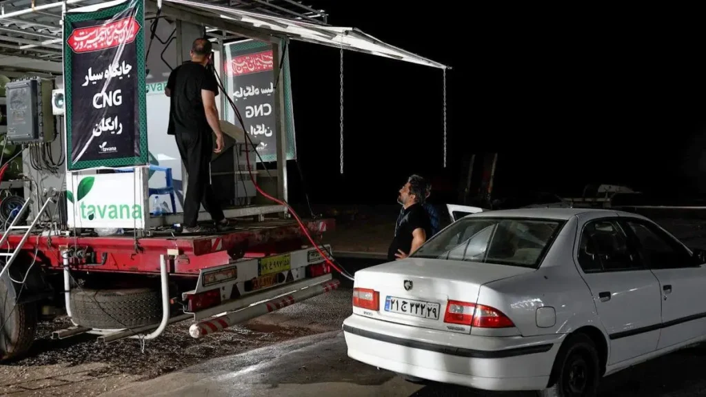 اولین جایگاه سیار سی‌ان‌جی ساخت داخل در مرز خسروی فعال شد